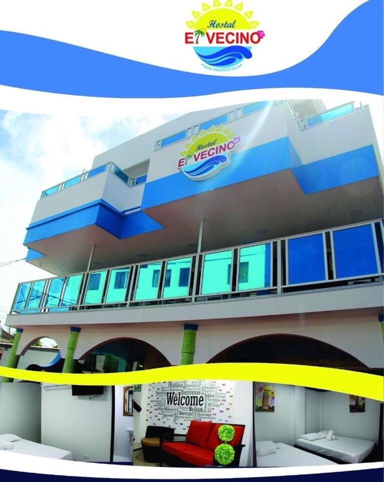 Hostal El Vecino San Andrés Екстериор снимка